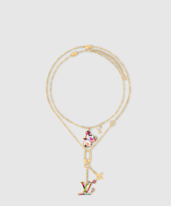 [LOUIS VUITTON-루이비통]LV x TM Superflat 목걸이 M02499