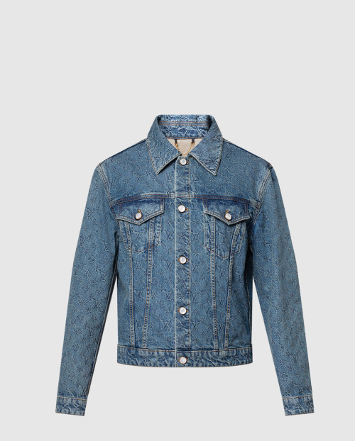 [LOUIS VUITTON-루이비통]모노그램 자카드 데님 재킷 1AGHUN