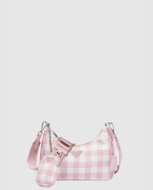 [PRADA-프라다]체크 숄더백 1BH204