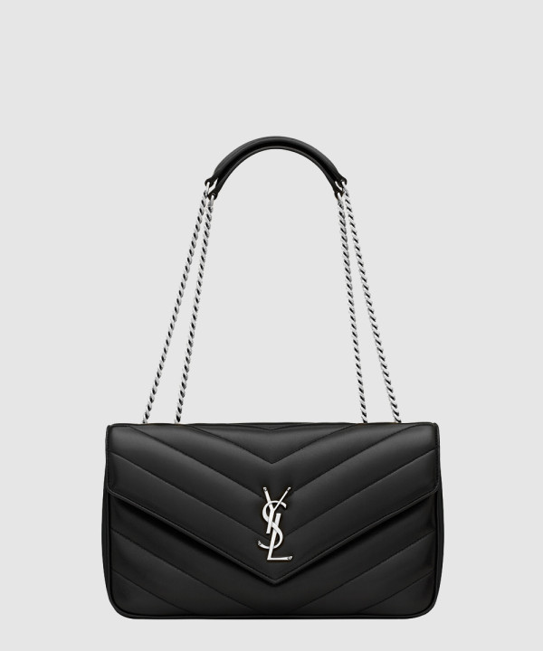 [SAINT LAURENT-생로랑]matelassé 램스킨 소재의 loulou 미디엄백 801439
