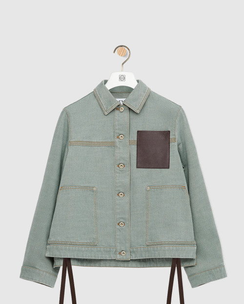 [LOEWE-로에베]워크웨어 재킷 데님