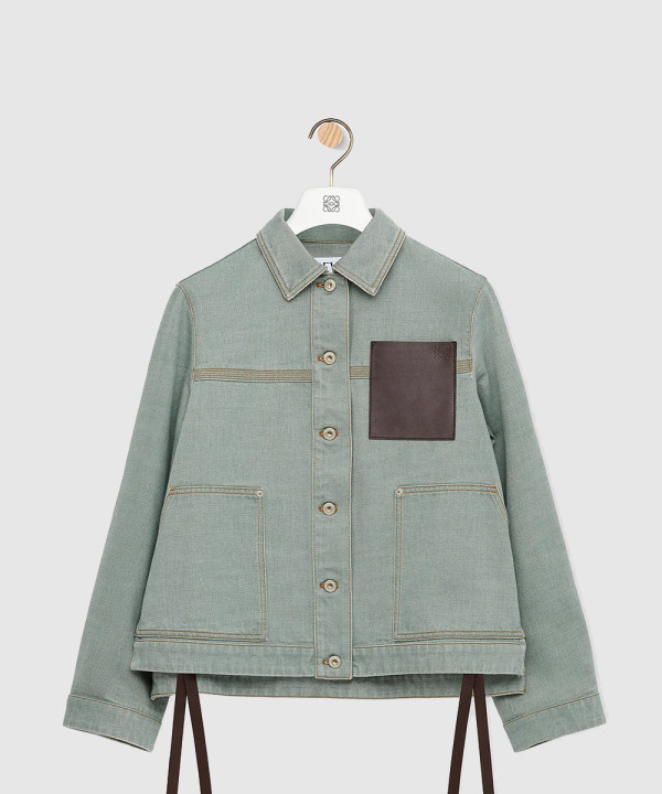 [LOEWE-로에베]워크웨어 재킷 데님