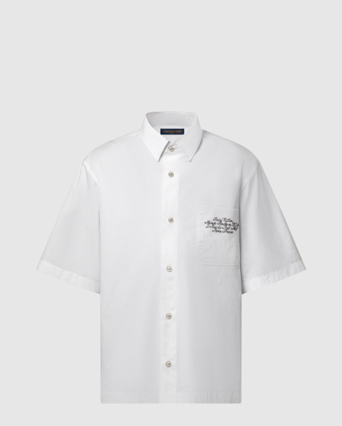 [LOUIS VUITTON-루이비통]엠벨리시드 쇼트 슬리브드 셔츠 1AIMIG