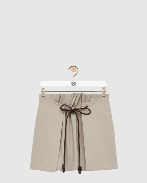 [LOEWE-로에베]미니 스커트 코튼 & 실크
