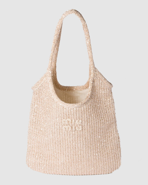 [MIUMIU-미우미우]아이비 스팽글 메쉬 클러치 5BG231