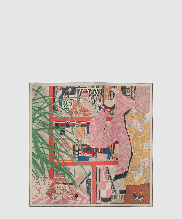 [HERMES-에르메스]Rendez-Vous Chez Hermès 숄 140