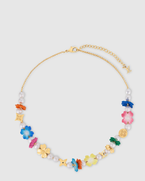 [LOUIS VUITTON-루이비통]Surfin' Flower  목걸이 M01863