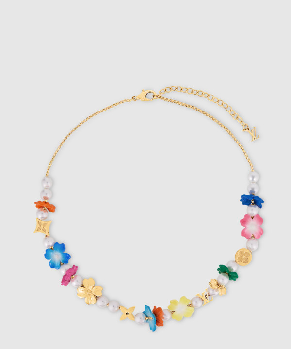[LOUIS VUITTON-루이비통]Surfin' Flower  목걸이 M01863