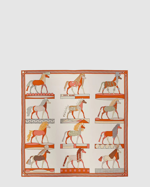 [HERMES-에르메스]A Toute Allure 스카프 90