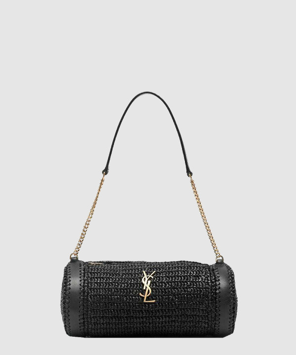 [SAINT LAURENT-생로랑]라피아 스몰 원통형백 744504