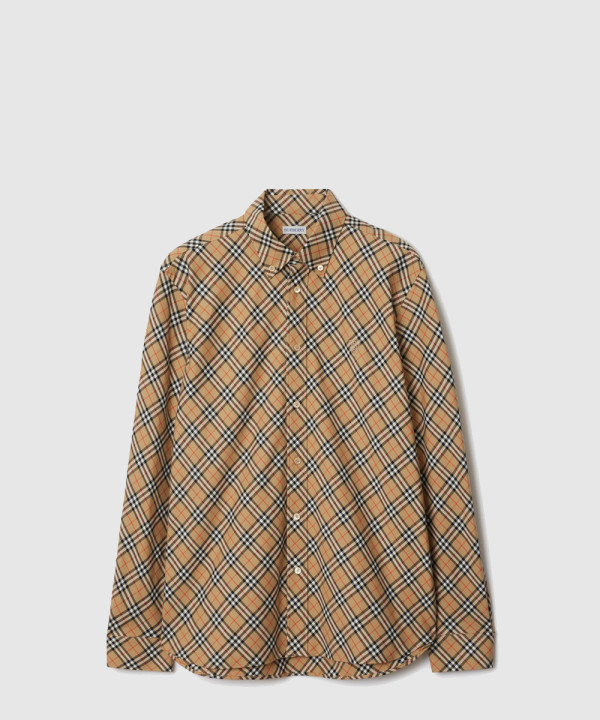 [BURBERRY-버버리]체크 코튼 셔츠 80988441