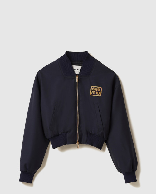[MIUMIU-미우미우]Batavia 봄버 재킷 ML936