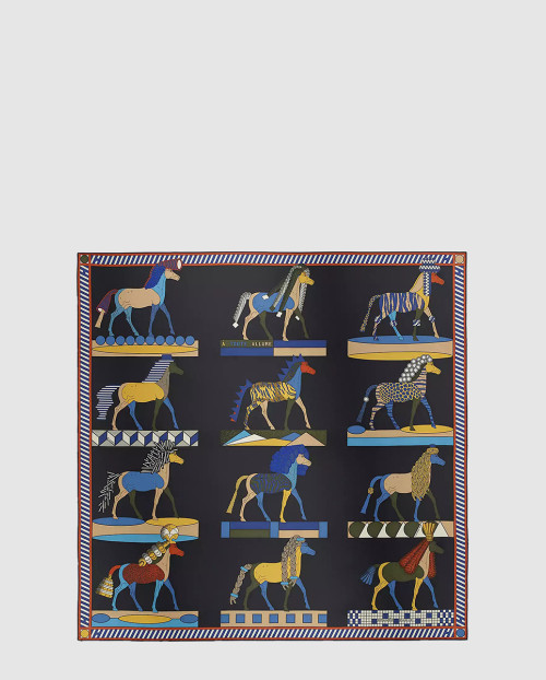 [HERMES-에르메스]A Toute Allure 스카프 90