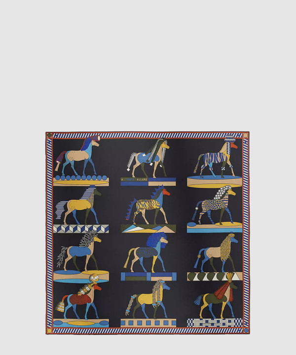 [HERMES-에르메스]A Toute Allure 스카프 90