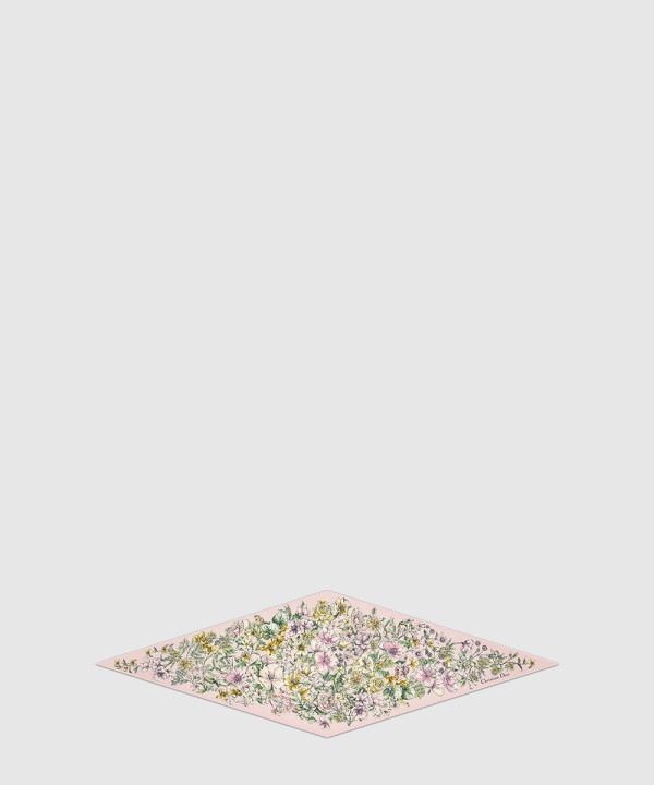 [DIOR-디올]D-Floral Dior 다이아몬드 스카프 52FCO