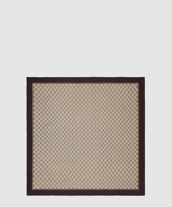 [GUCCI-구찌]프린트 실크 까레 812251