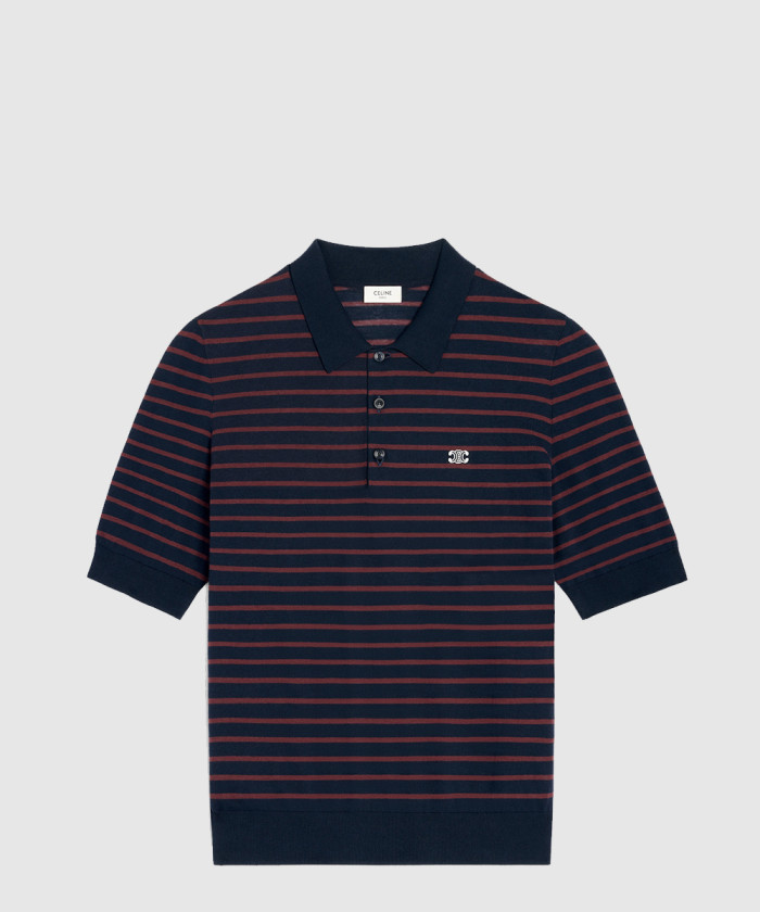 레플리카|이미테이션 celine-셀린느숏-슬리브-폴로-스웨터-파인-코튼-ry0b83