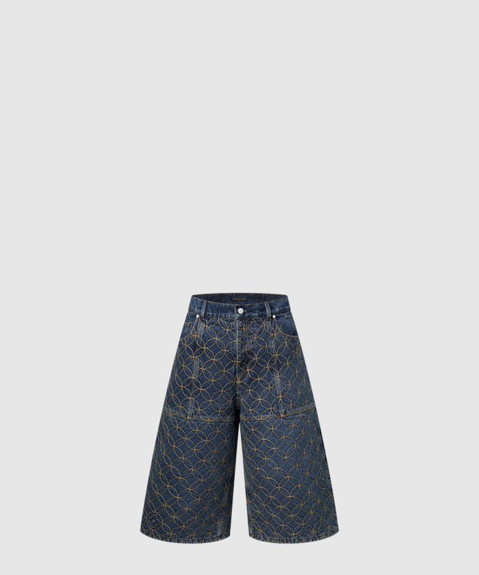 레플리카|이미테이션 louis-vuitton-루이비통엠브로이더드-워크웨어-쇼츠-1ailv9