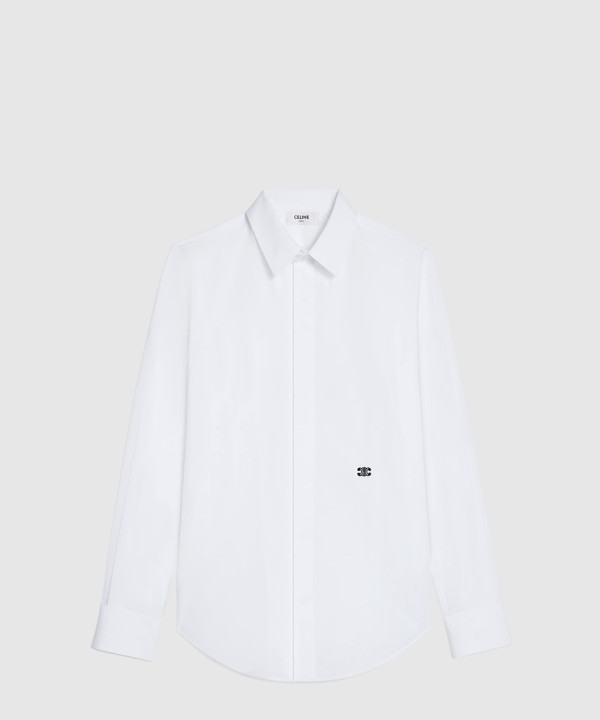[CELINE-셀린느]코튼 포플린 루즈핏 셔츠 2C32C1