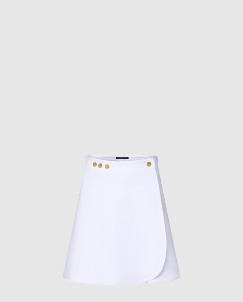 [LOUIS VUITTON-루이비통]테크니컬 저지 미니 랩 스커트 1AHZJ4