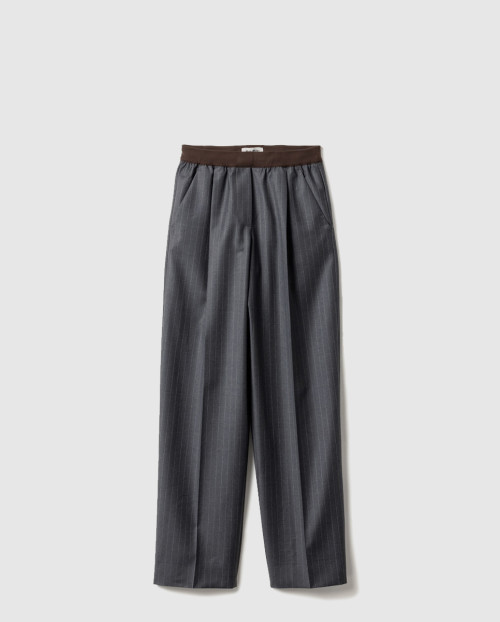 [MIUMIU-미우미우]핀스트라이프 팬츠 MP1925