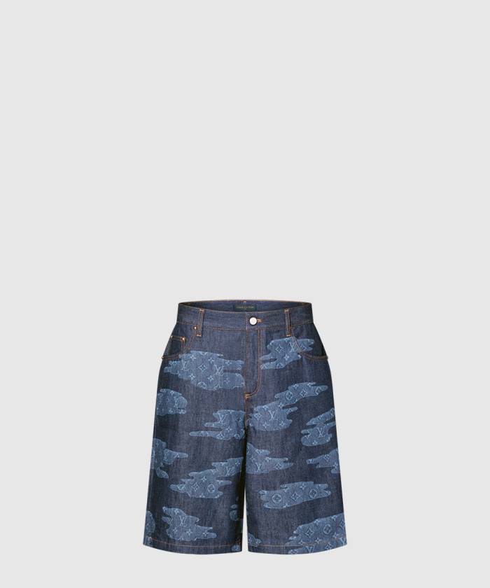 레플리카|이미테이션 louis-vuitton-루이비통모노그램-샴브레이-쇼츠-1ailu4