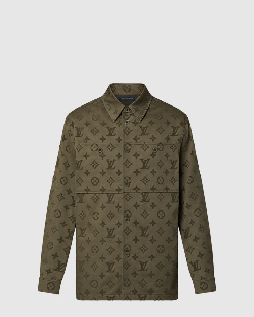 [LOUIS VUITTON-루이비통]Monogram 코튼 셔츠 코트 1ABNP8