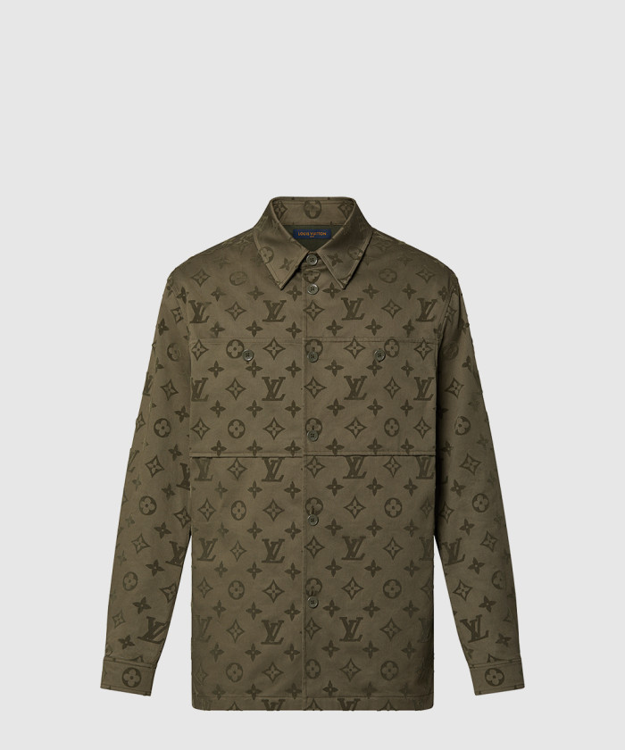 레플리카|이미테이션 louis-vuitton-루이비통monogram-코튼-셔츠-코트-1abnp8