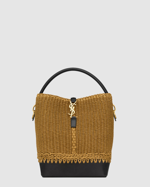 [SAINT LAURENT-생로랑]로프 및 가죽 소재의 LE 37 773991