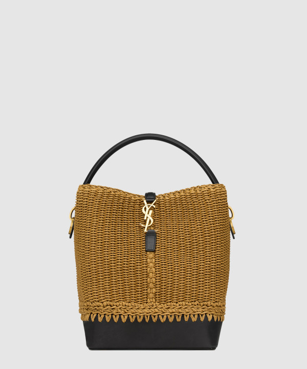 [SAINT LAURENT-생로랑]로프 및 가죽 소재의 LE 37 773991