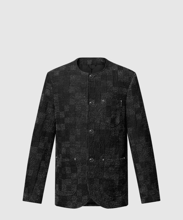 [LOUIS VUITTON-루이비통]데님 부클레 칼라리스 재킷 1AHBQZ