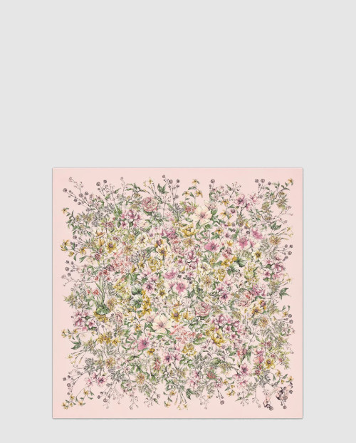 [DIOR-디올]D-Floral 90 스퀘어 스카프 35FCO