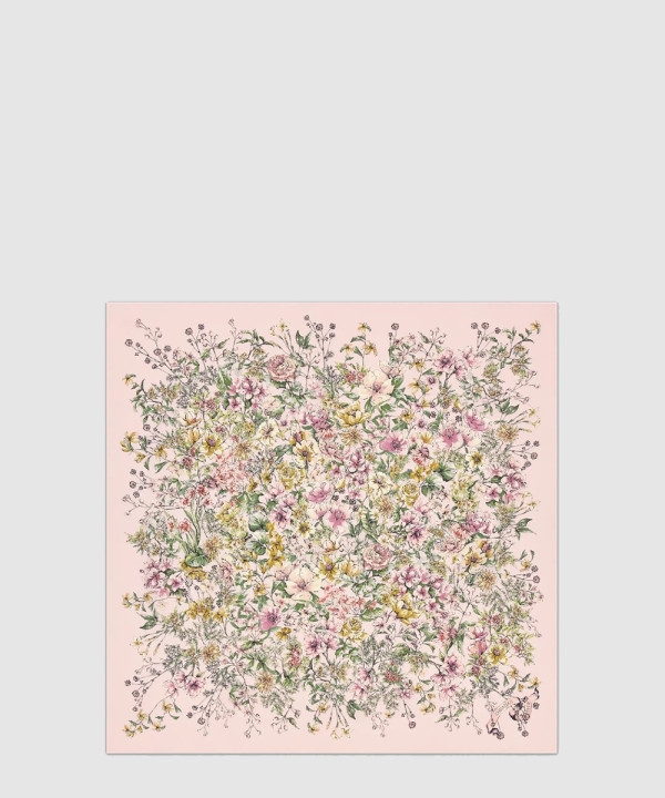 [DIOR-디올]D-Floral 90 스퀘어 스카프 35FCO