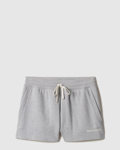 [MIUMIU-미우미우]코튼 쇼츠 MJP345