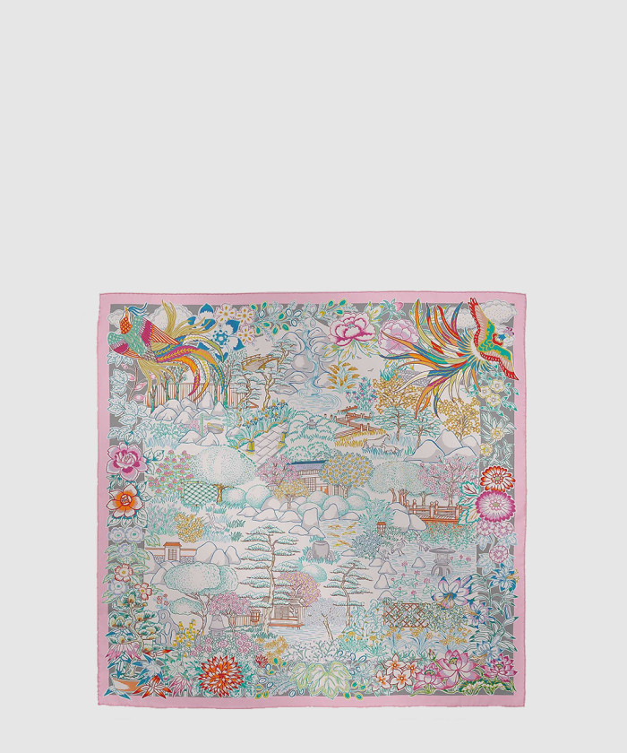 레플리카|이미테이션 hermes-에르메스mille-feuilles-de-soie-더블-페이스-스카프-90