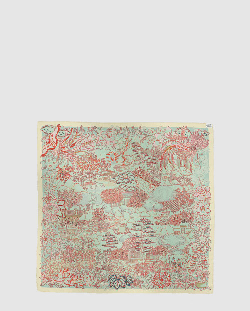 [HERMES-에르메스]Mille Feuilles de Soie 더블 페이스 스카프 90