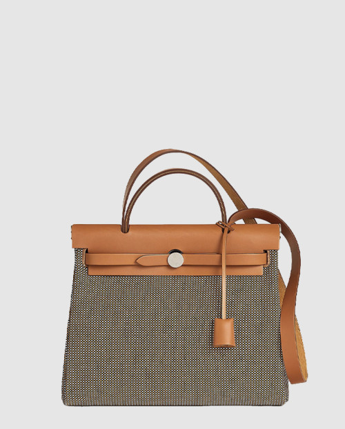 [HERMES-에르메스]캔버스 토트 크로스백