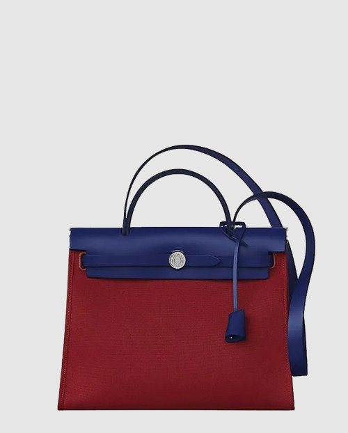 [HERMES-에르메스]캔버스 토트 크로스백