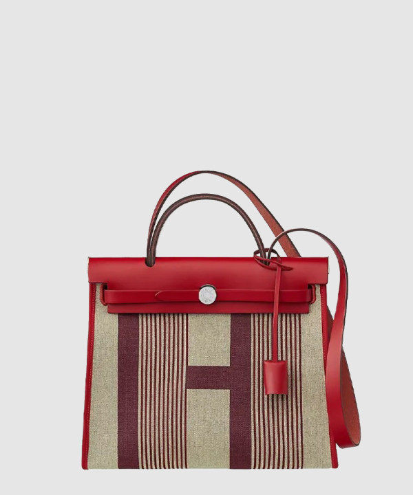 [HERMES-에르메스]캔버스 토트 크로스백