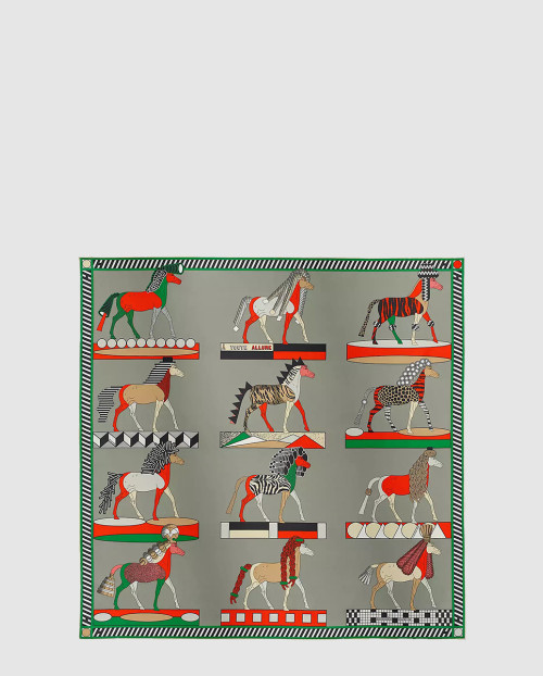 [HERMES-에르메스]A Toute Allure 스카프 90