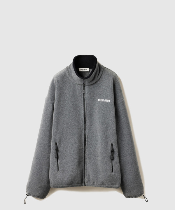 [MIUMIU-미우미우]플리스 스웨트셔츠 MJL042