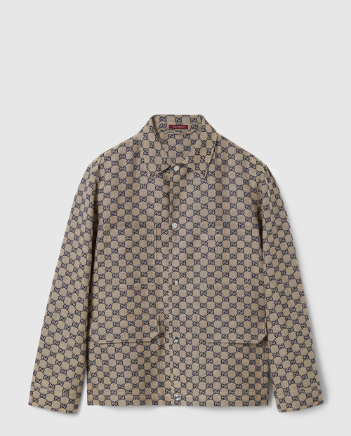 [GUCCI-구찌]GG 리넨 혼방 캔버스 재킷 784252