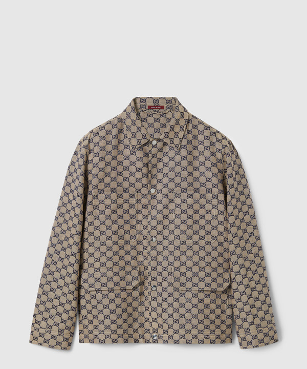 [GUCCI-구찌]GG 리넨 혼방 캔버스 재킷 784252