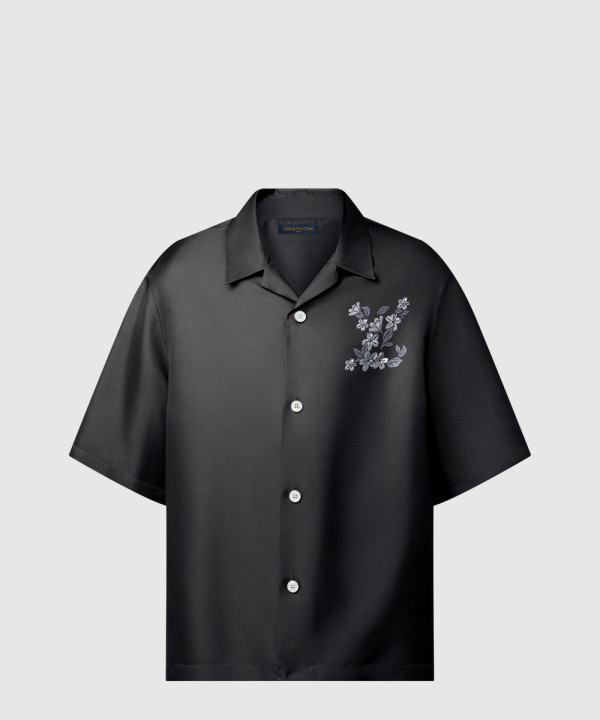 [LOUIS VUITTON-루이비통]프린티드 시그니처 실크 셔츠 1AIMHW