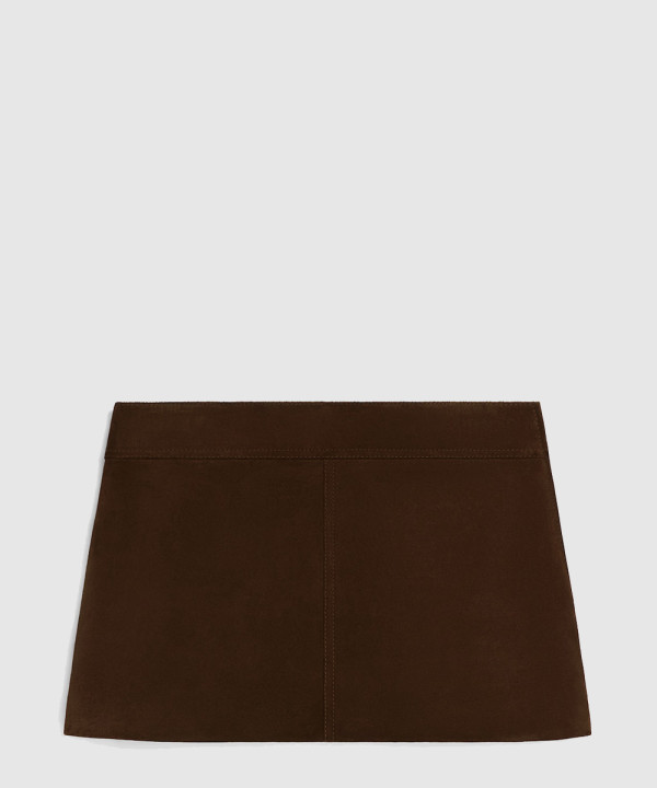 [CELINE-셀린느]스웨이드 공중 그네 미니 스커트 2H5337