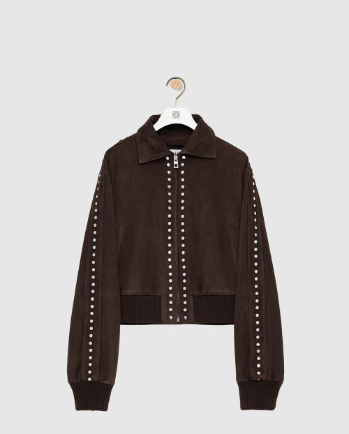 [LOEWE-로에베]보머 재킷 스웨이드 램스킨