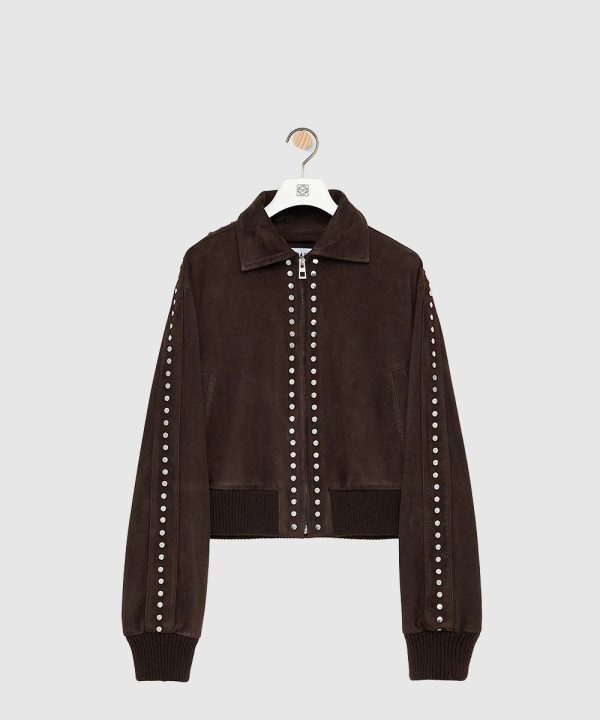 [LOEWE-로에베]보머 재킷 스웨이드 램스킨