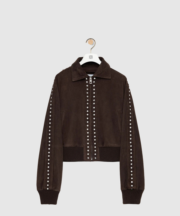 레플리카|이미테이션 loewe-로에베보머-재킷-스웨이드-램스킨