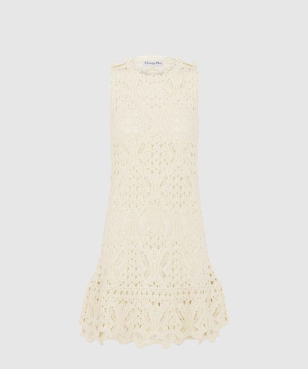 [DIOR-디올]Dioriviera 러플 쇼트 드레스 544R1