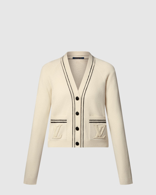 [LOUIS VUITTON-루이비통]스트라이프 액센트 가디건 1AHJEA